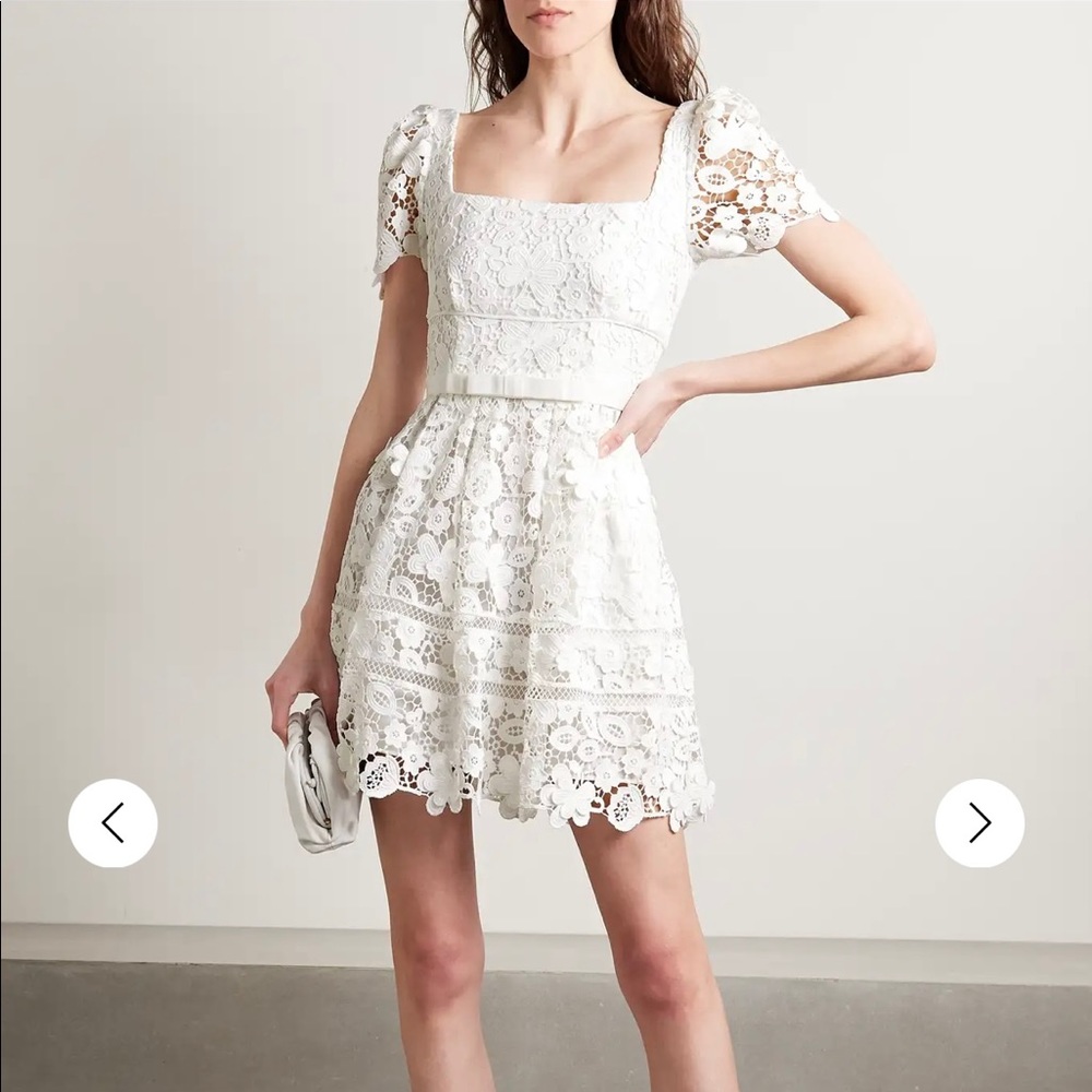 Self Portrait White Dress